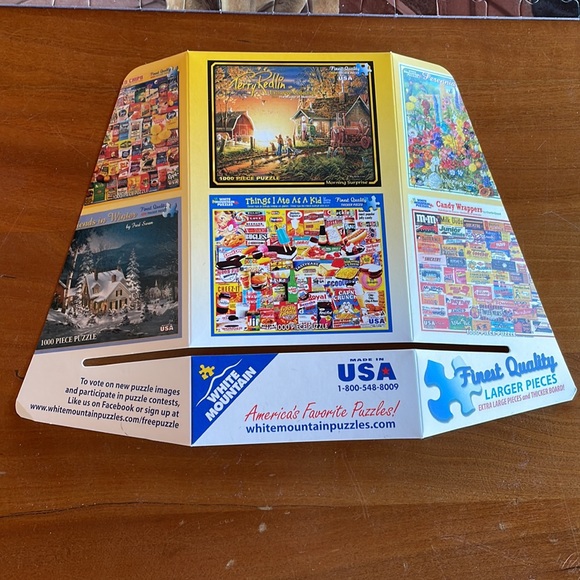 White Mountain Puzzle. Old Candy Store. 1000 Pieces. EUC. Jigsaw Puzzle - Picture 7 of 8